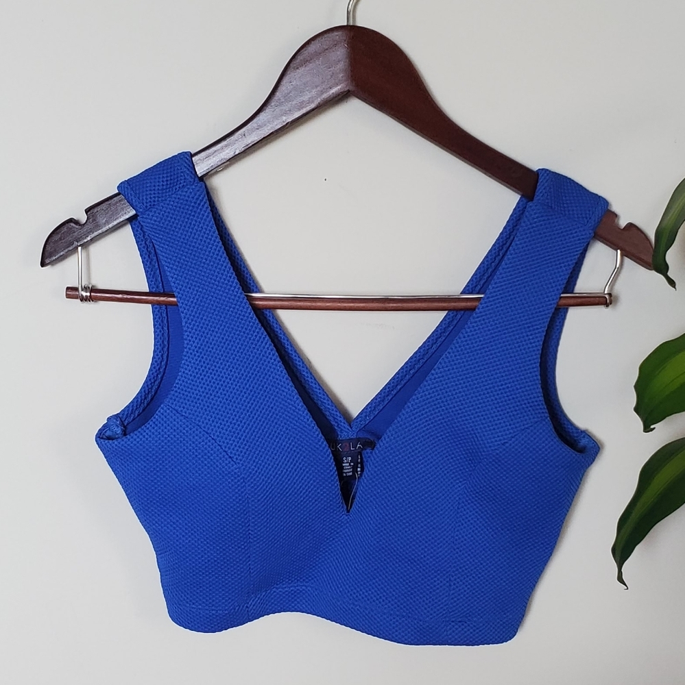 Cropped V neck top - Picture 6 of 6